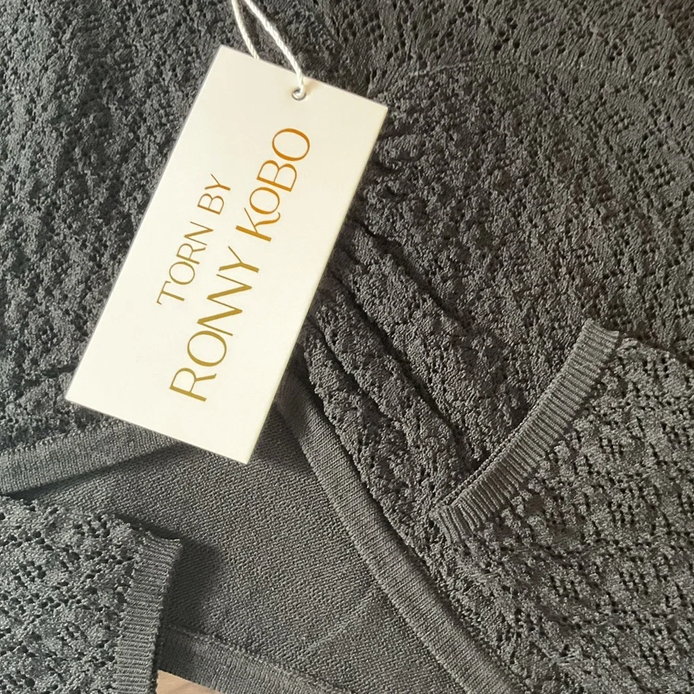 Torn by Ronny Kobo BEVERLY TOP, Small, NEW